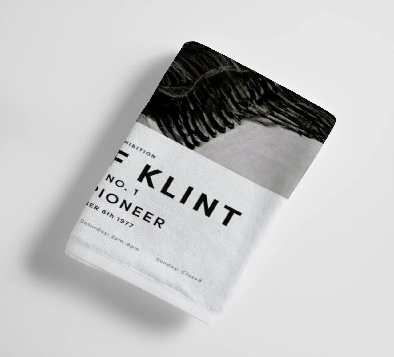 Hilma af Klint - The Swan, No. 1 II towel by Vintage by JUNIQE