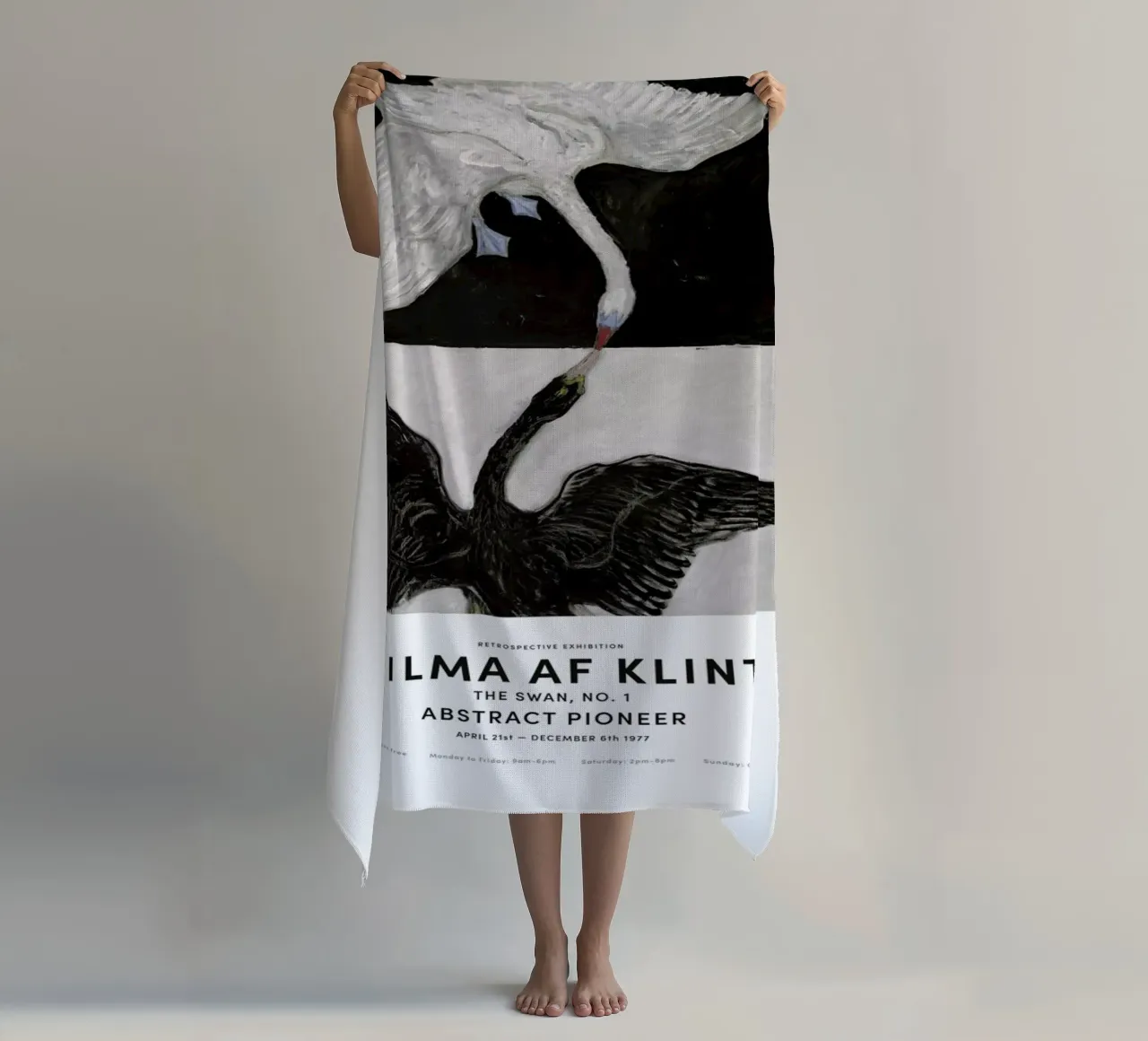 Hilma af Klint - The Swan, No. 1 II telo mare da Vintage by JUNIQE