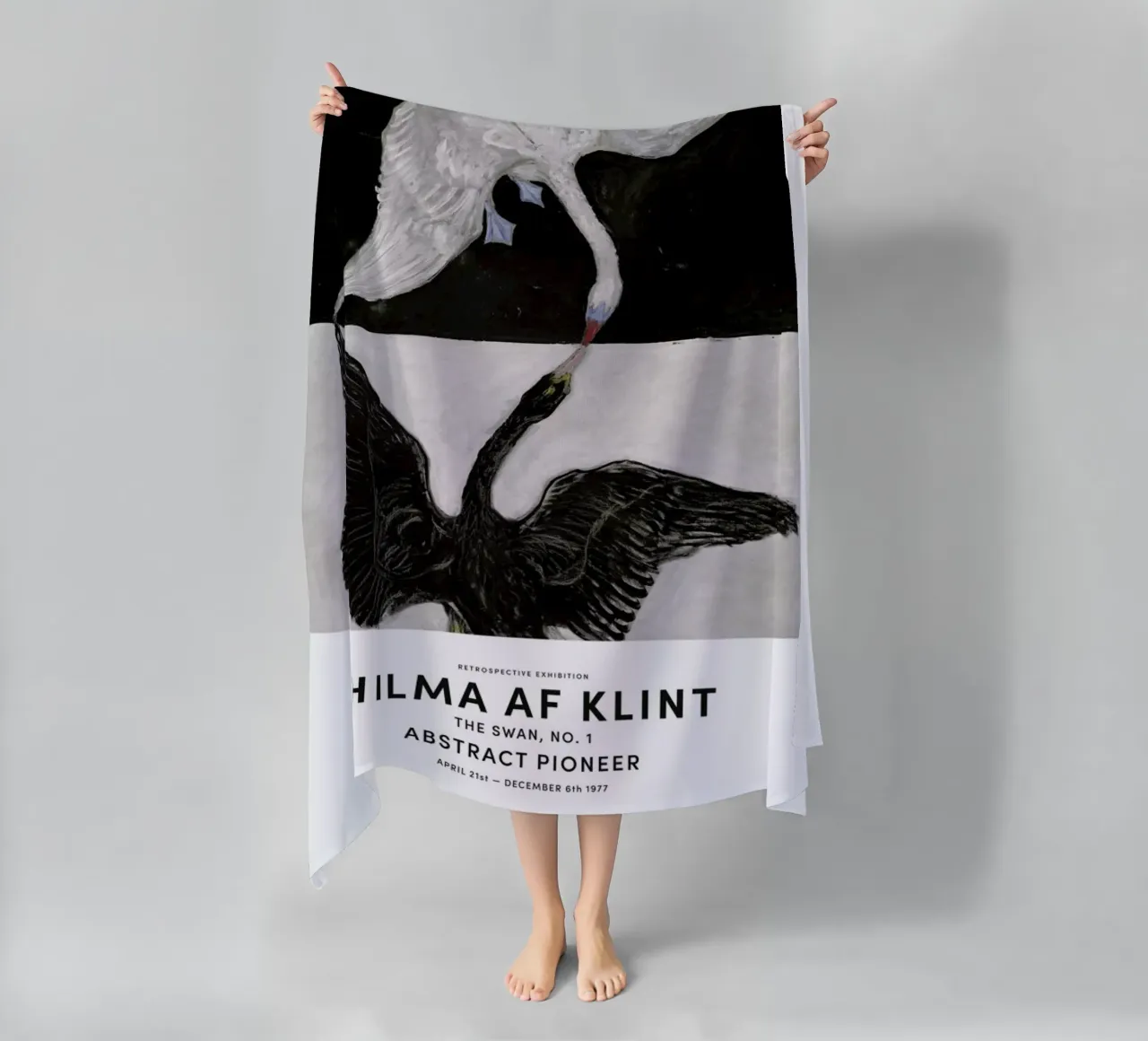 Hilma af Klint - The Swan, No. 1 II telo mare da Vintage by JUNIQE