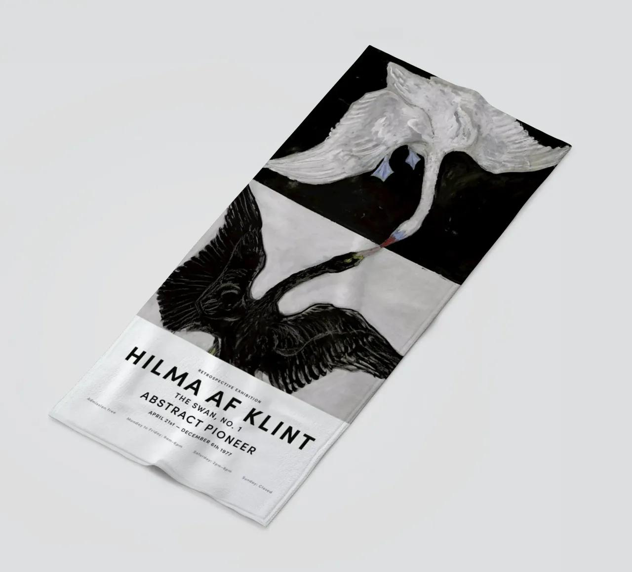 Hilma af Klint - The Swan, No. 1 II telo mare da Vintage by JUNIQE