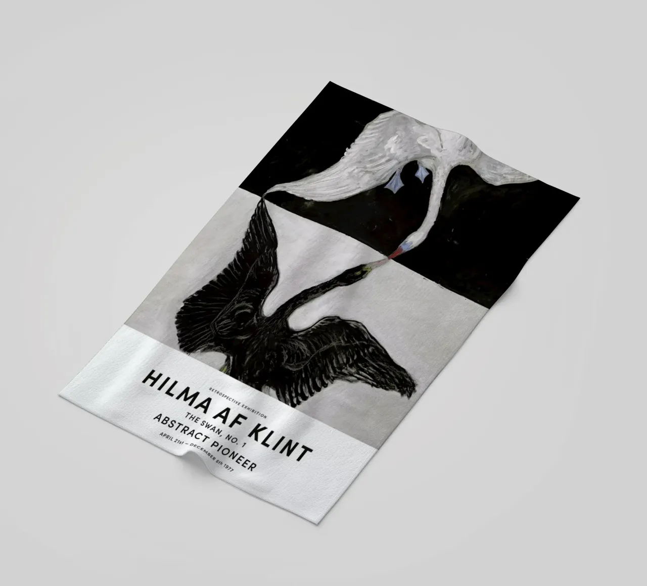 Hilma af Klint - The Swan, No. 1 II telo mare da Vintage by JUNIQE