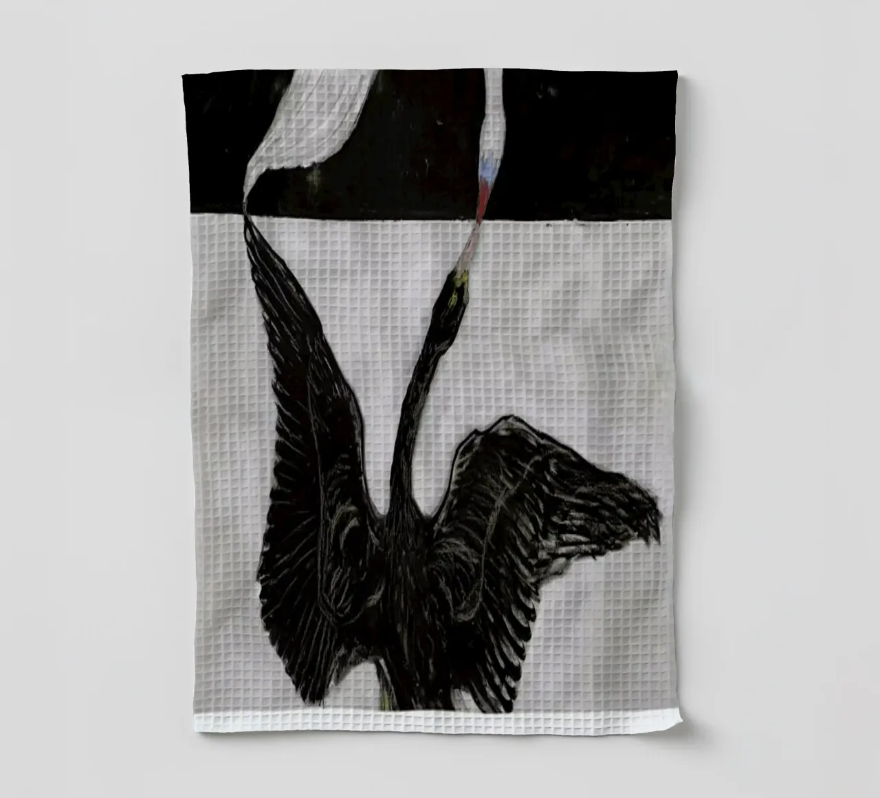 Hilma af Klint - The Swan, No. 1 II canovaccio da cucina da Vintage by JUNIQE