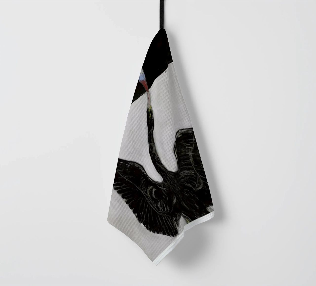 Hilma af Klint - The Swan, No. 1 II canovaccio da cucina da Vintage by JUNIQE