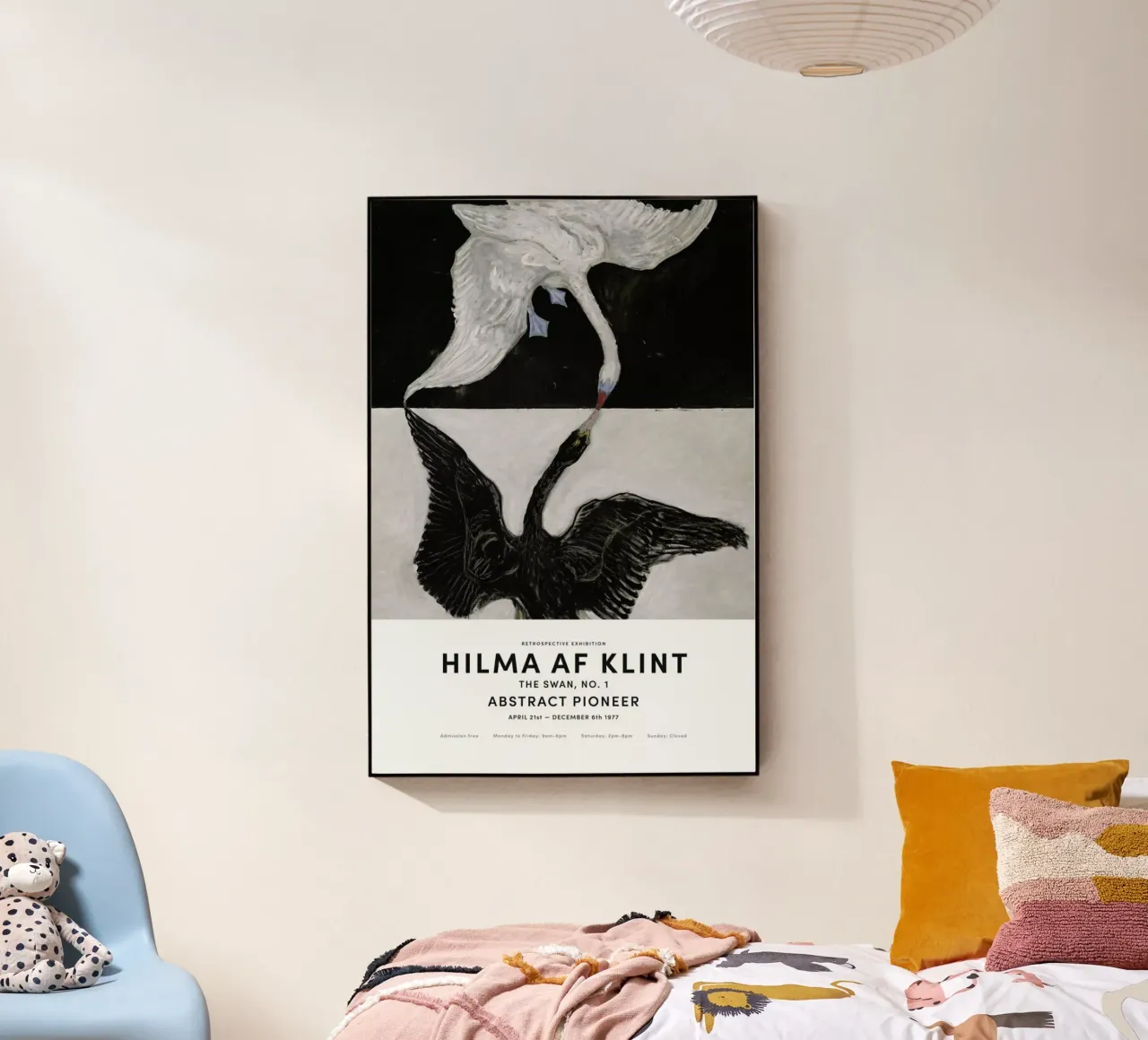 Hilma af Klint - The Swan, No. 1 II Acryl-Glas von Vintage by JUNIQE