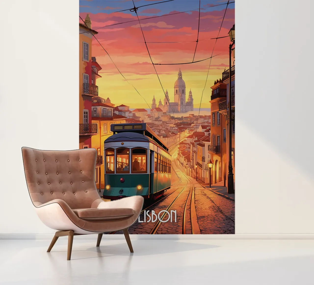 Lisbon Travel Art photo wallpaper by lawrencearmstron