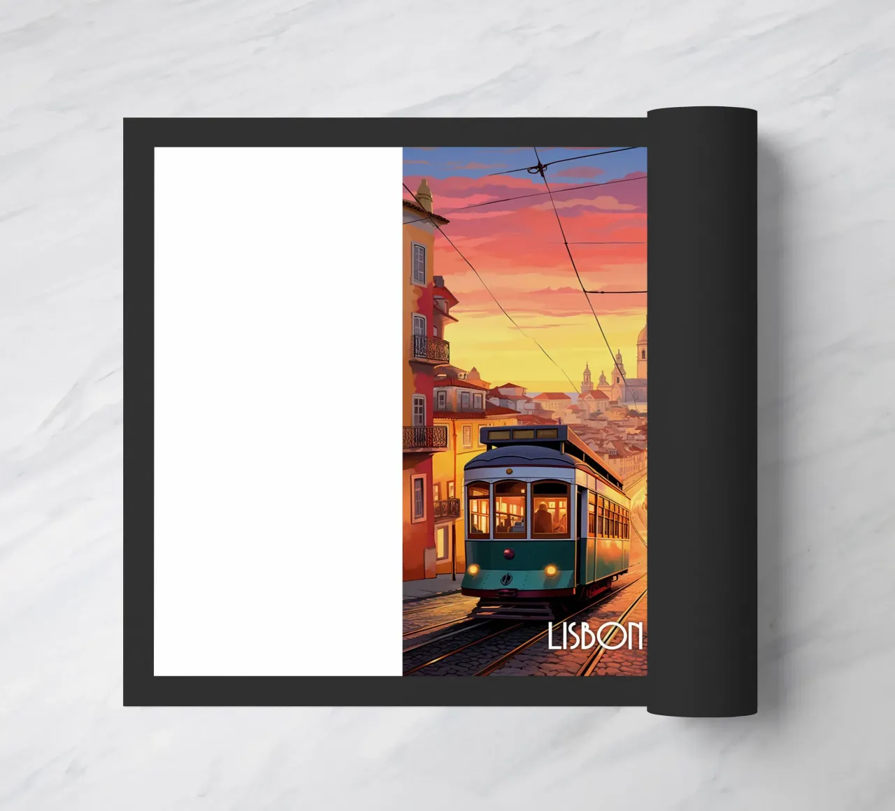 Lisbon Travel Art zerbino da lawrencearmstron
