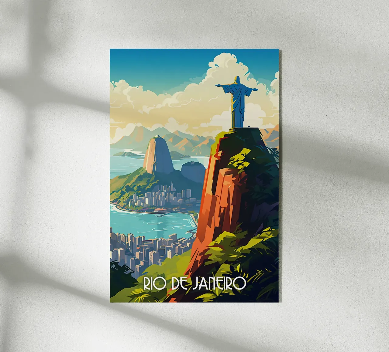 Rio De Janeiro Travel art acrylic glass by lawrencearmstron