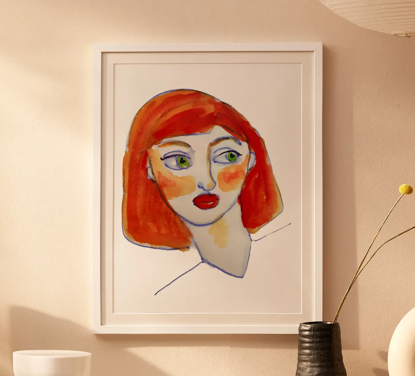 Redhead poster da Corinne Korda Studio