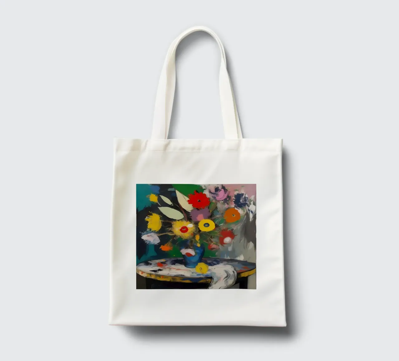 Flowers_colourful_2 tote bag by Farb- und Blütenzauber by LK