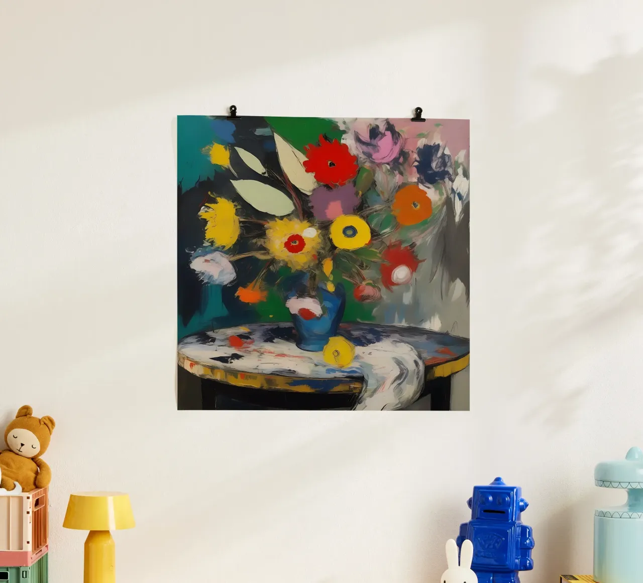 Fiori_colorati_2 poster da Farb- und Blütenzauber by LK