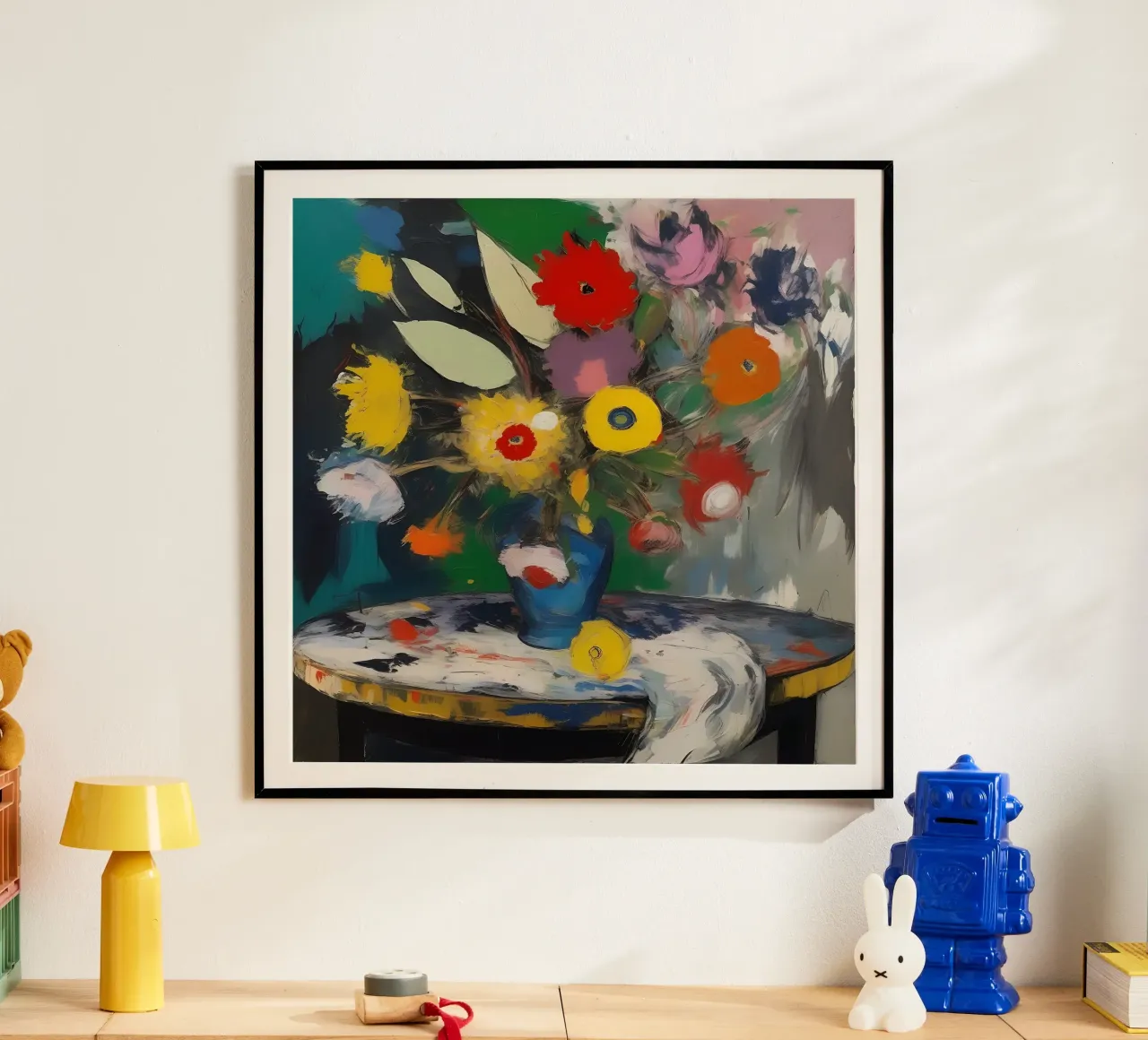 Fiori_colorati_2 poster da Farb- und Blütenzauber by LK