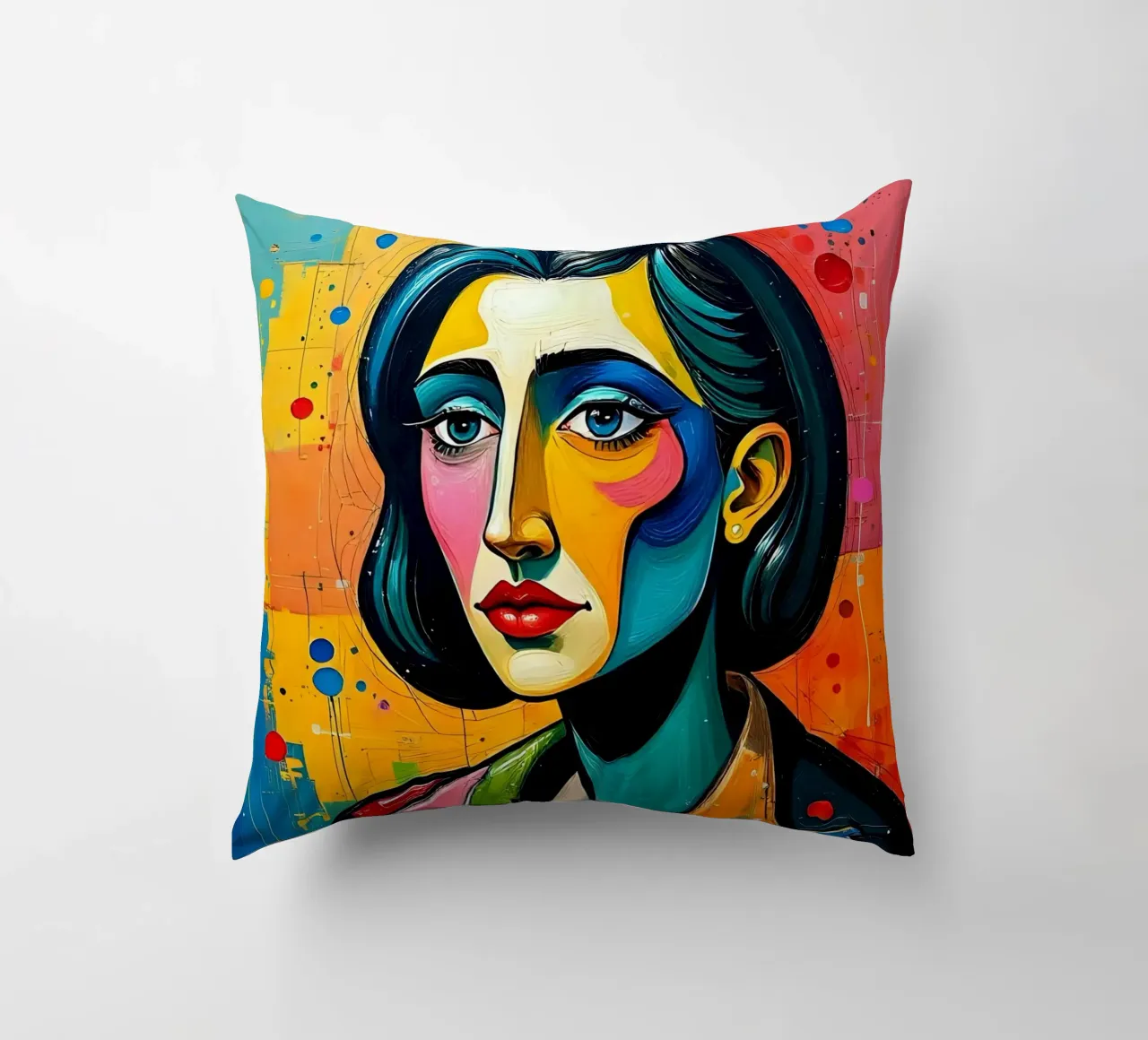 Stile_E_1 cuscino da AI-Portraits by LK