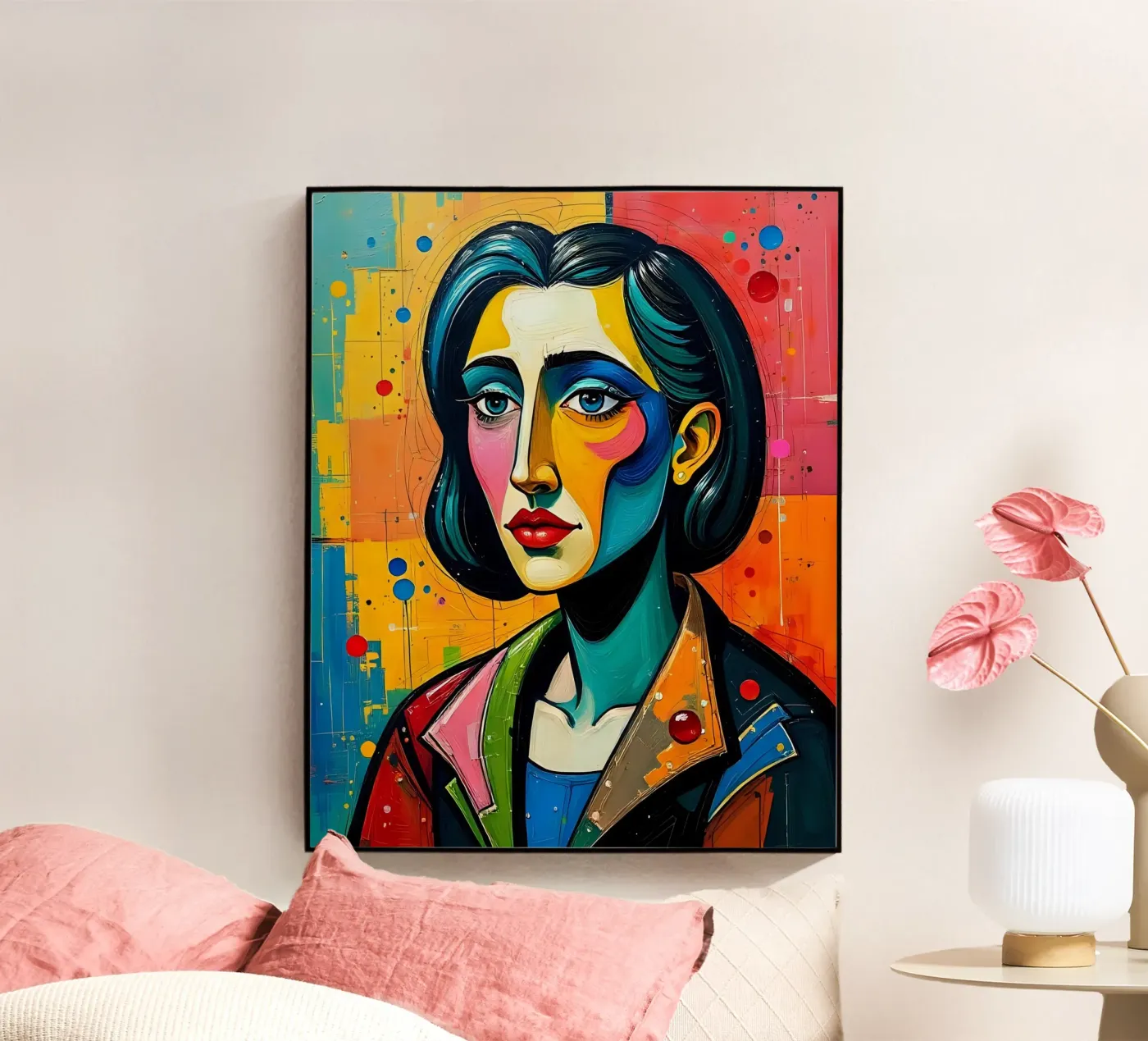 Style_E_1 plexiglass da AI-Portraits by LK