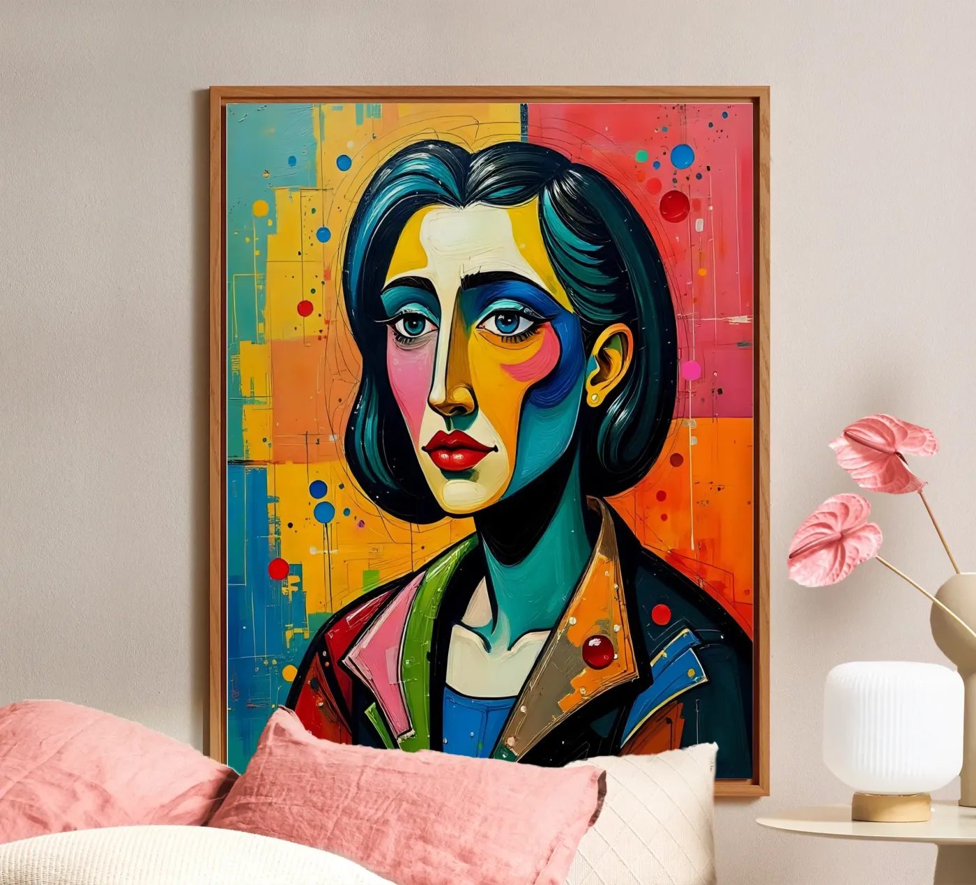 Stijl_E_1 forex-plaat van AI-Portraits by LK