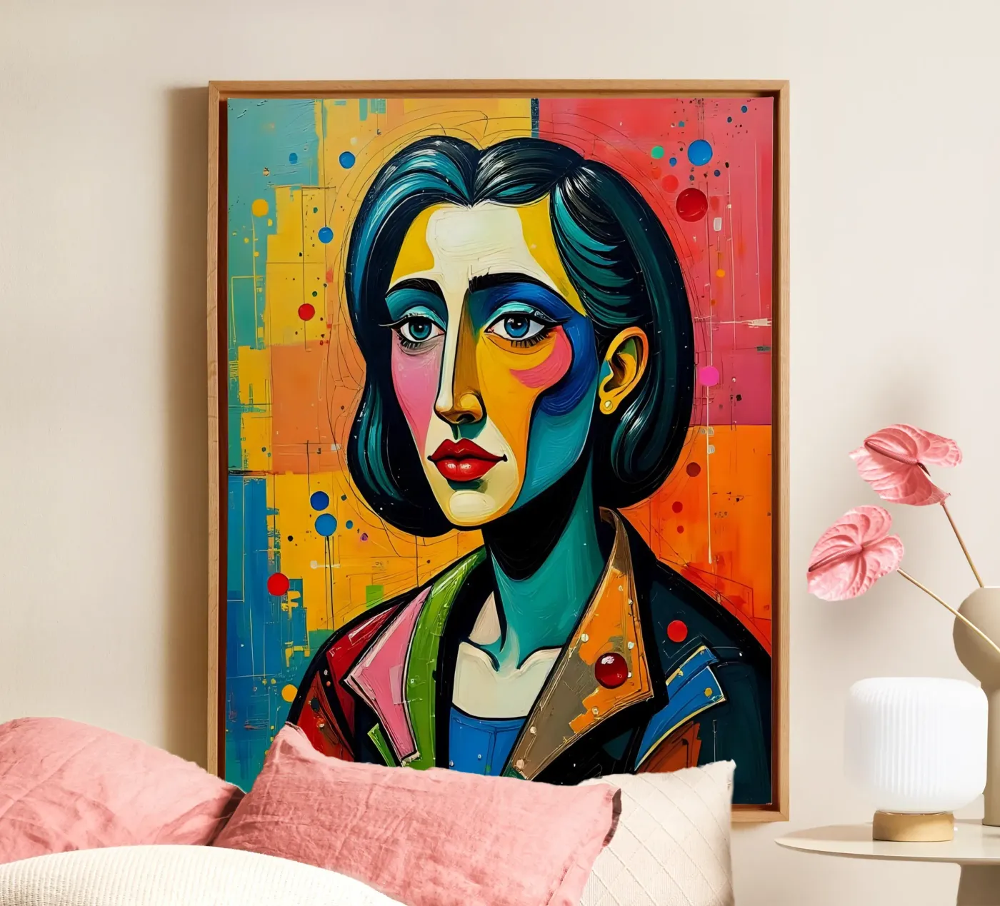 Stil_E_1 Leinwand von AI-Portraits by LK