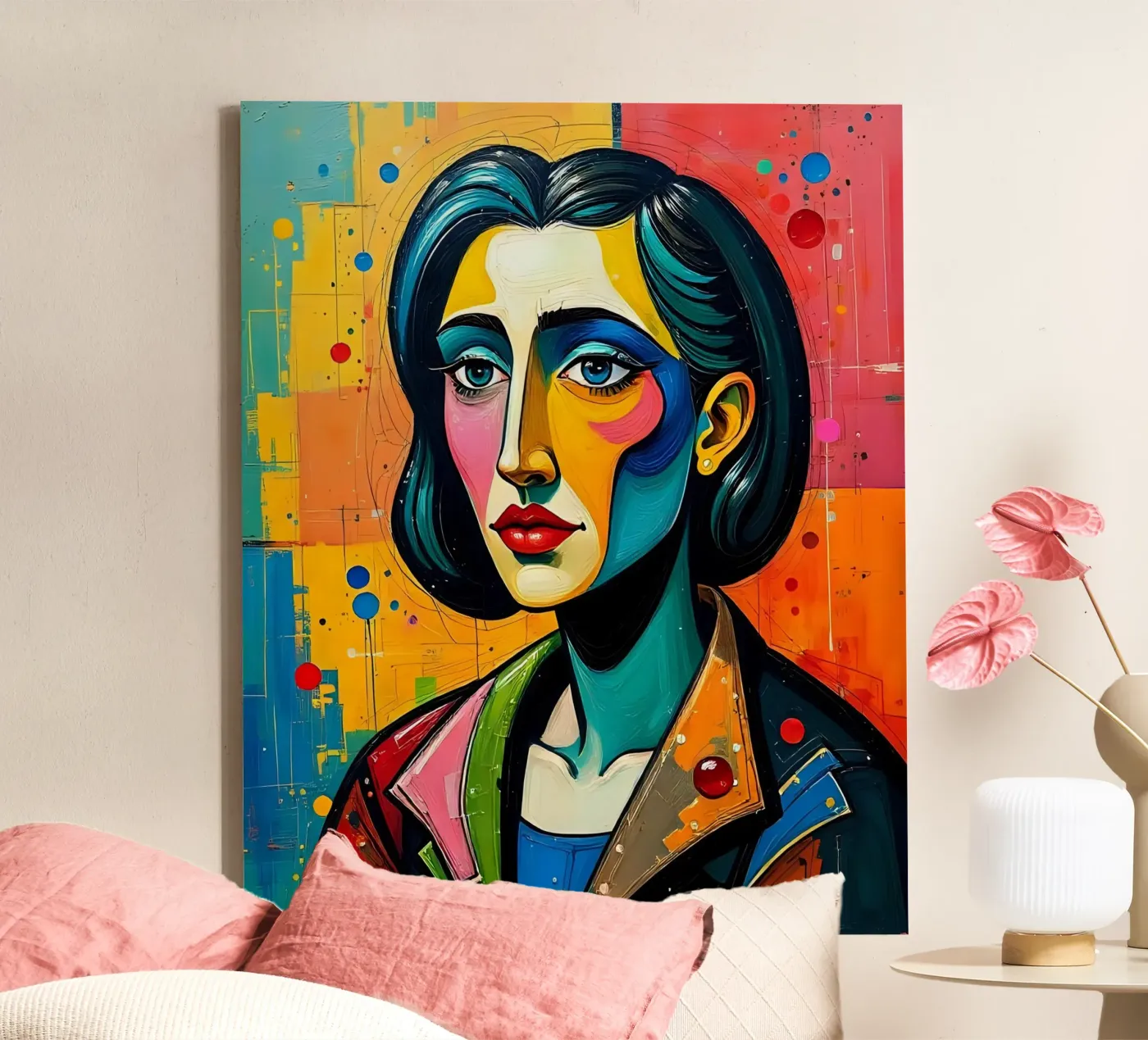 Stil_E_1 Leinwand von AI-Portraits by LK