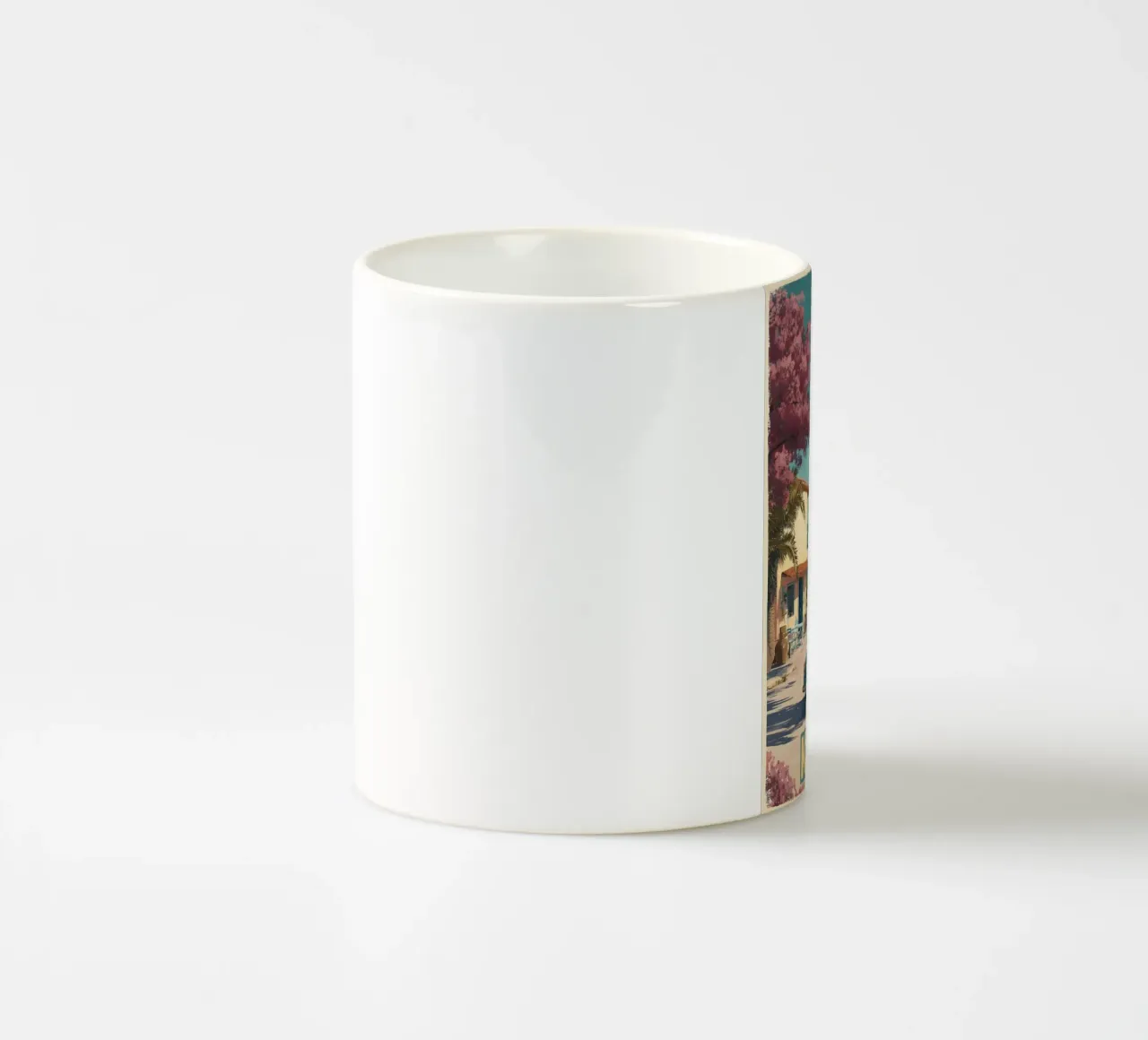 Creta auto d'epoca tazza in ceramica da Vintage Travel Art