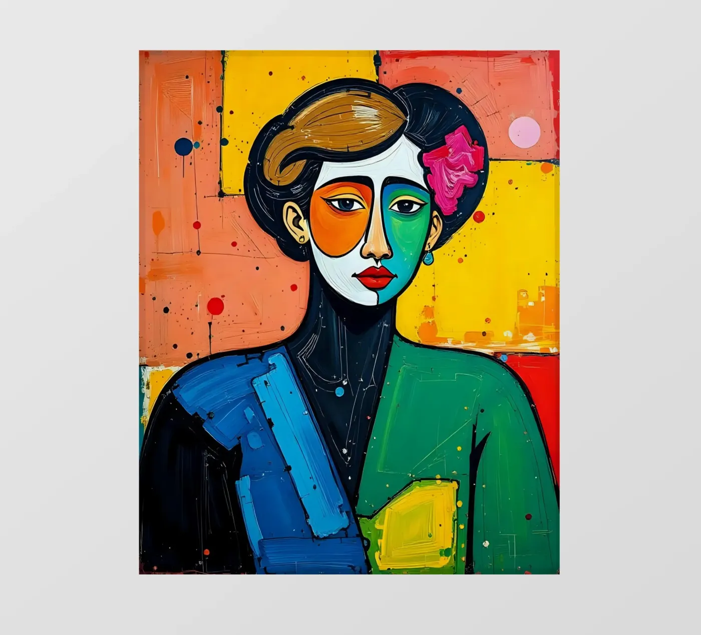 Style_E_2 fotobehang van AI-Portraits by LK