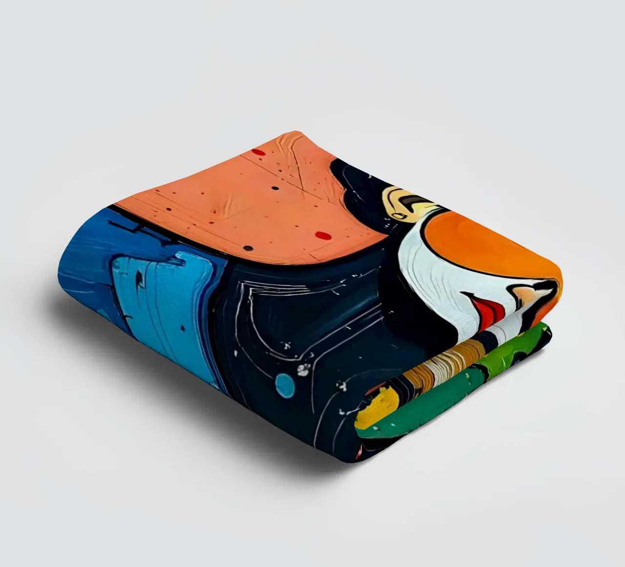 Style_E_2 towel by AI-Portraits by LK