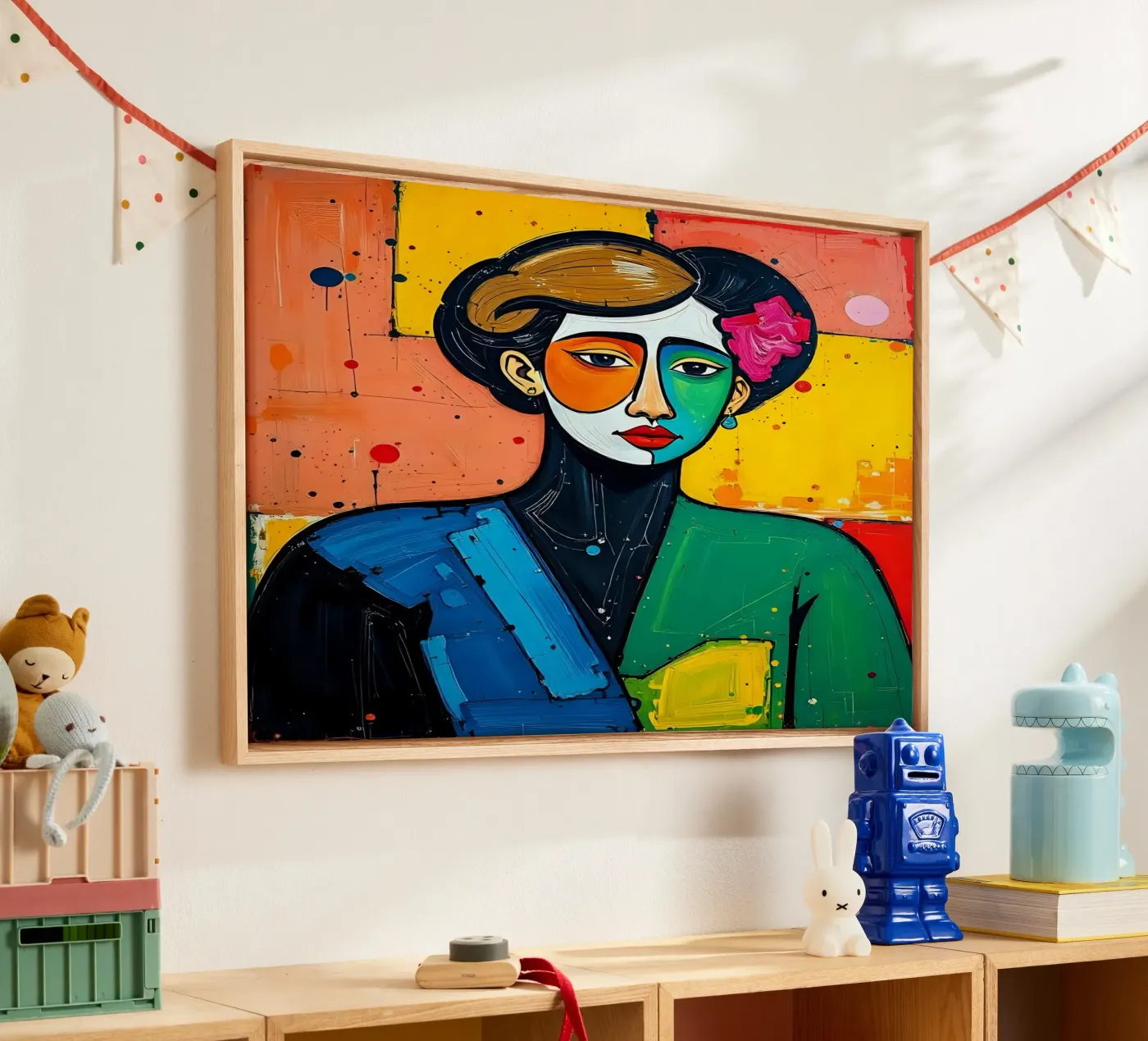 Style_E_2 canvas by AI-Portraits by LK