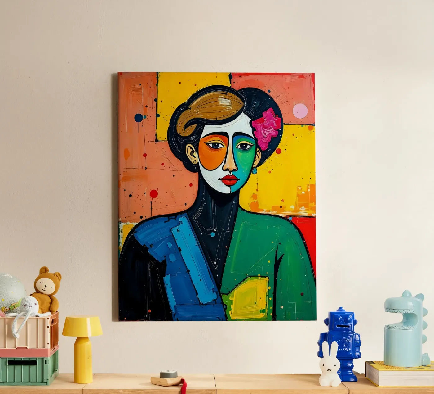 Style_E_2 canvas by AI-Portraits by LK