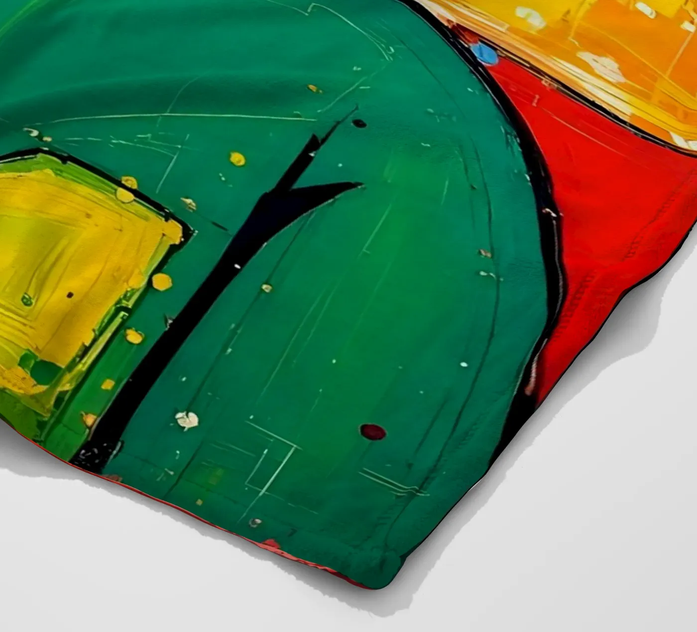 Style_E_2 fleecedeken van AI-Portraits by LK