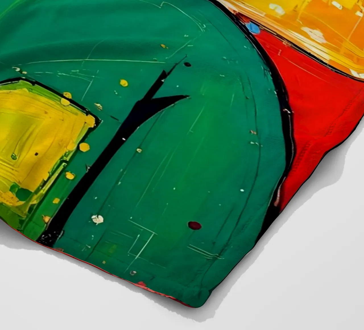 Stijl_E_2 fleecedeken van AI-Portraits by LK