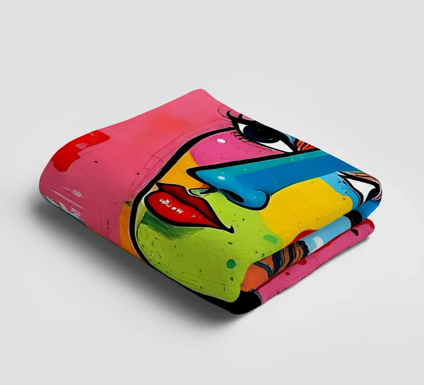 Stil_E_3 Handtuch von AI-Portraits by LK