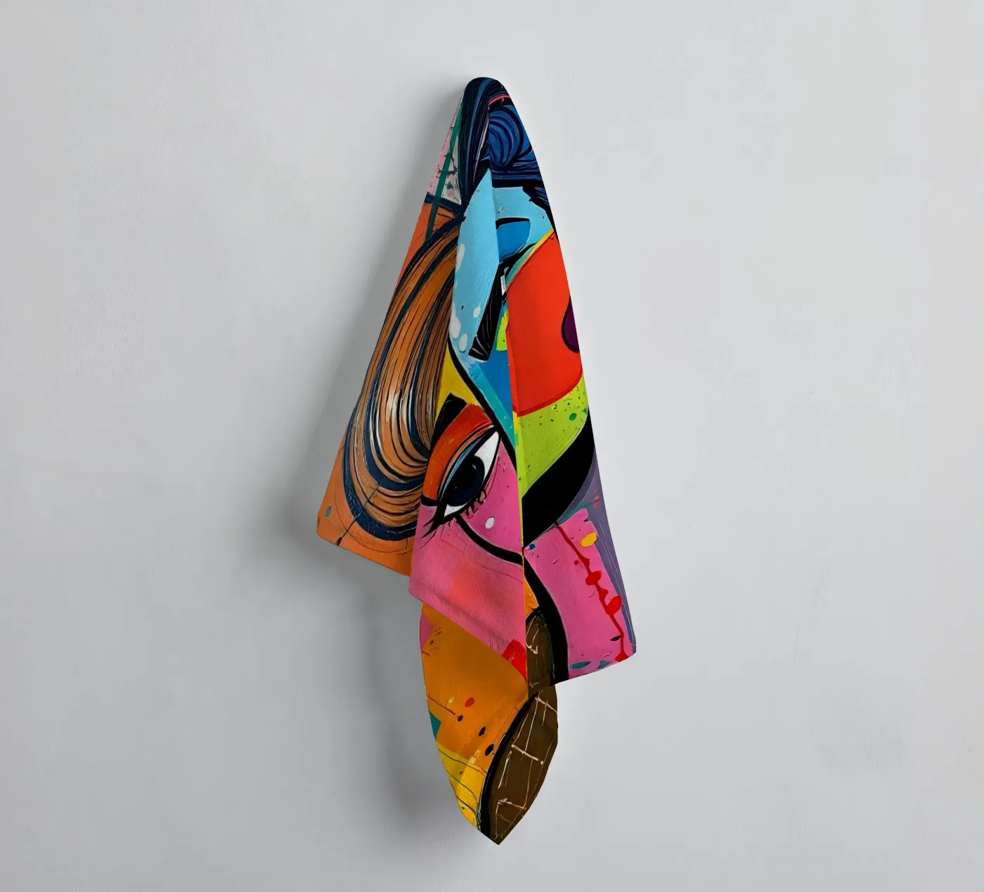 Stil_E_3 Handtuch von AI-Portraits by LK