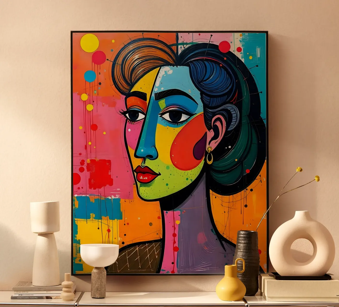 Stil_E_3 Forex-Platte von AI-Portraits by LK