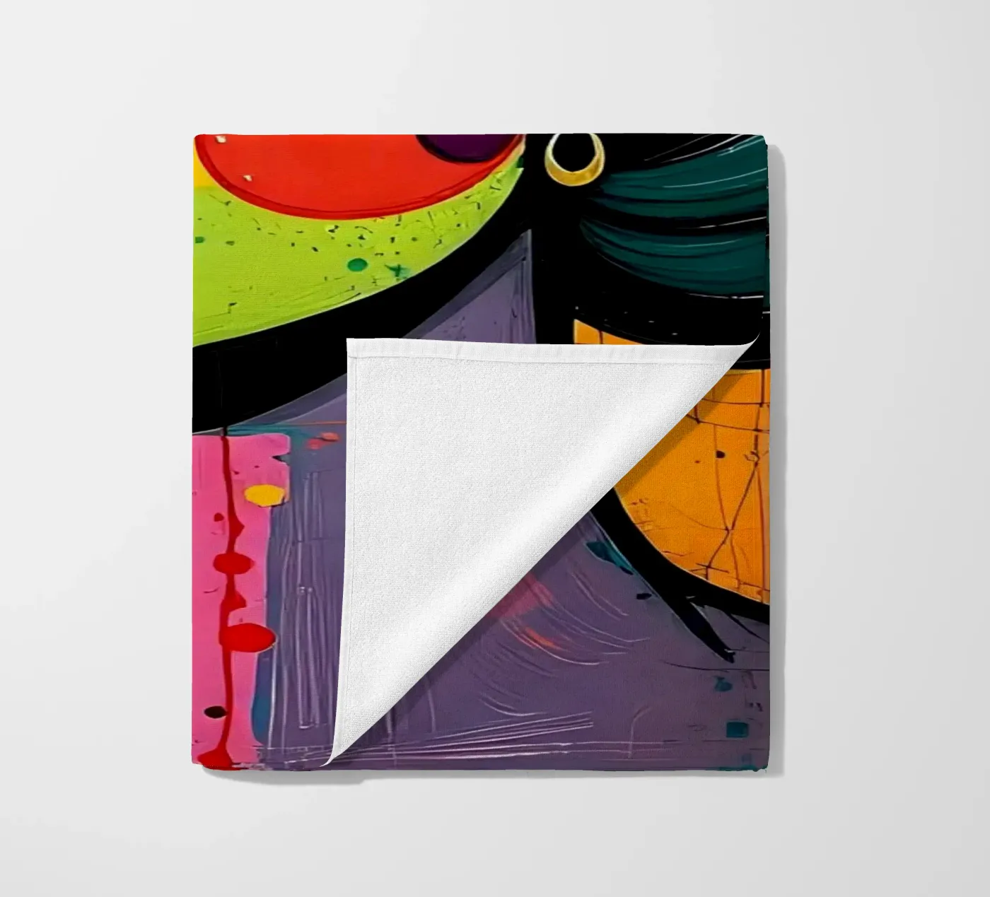 Style_E_3 strandhanddoek van AI-Portraits by LK