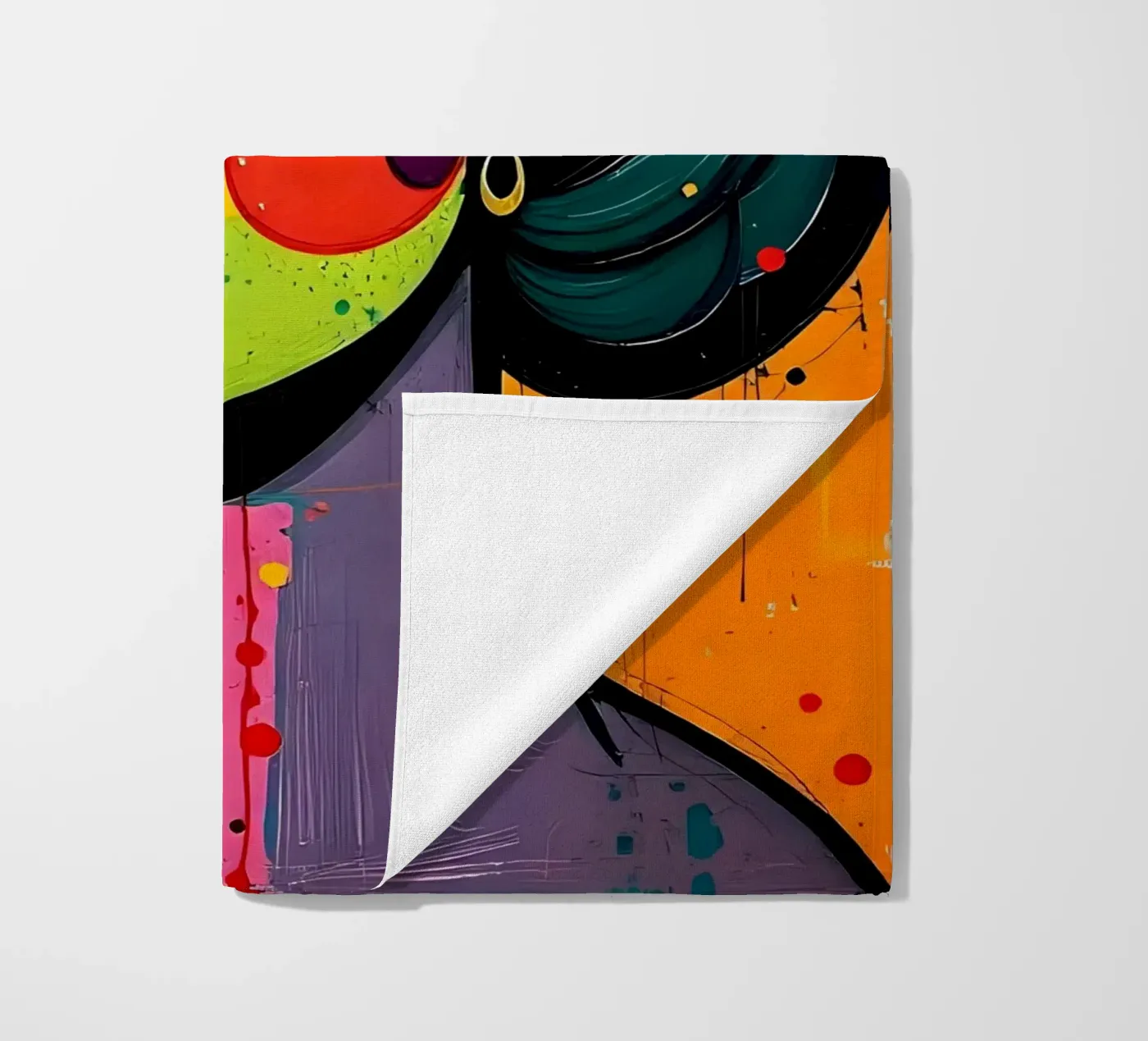 Style_E_3 strandhanddoek van AI-Portraits by LK