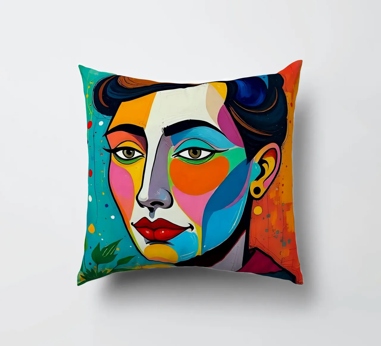 Stile_E_4 cuscino da AI-Portraits by LK