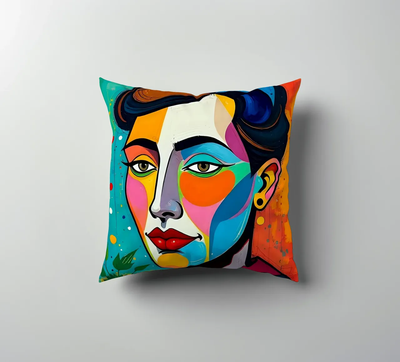 Stile_E_4 cuscino da AI-Portraits by LK