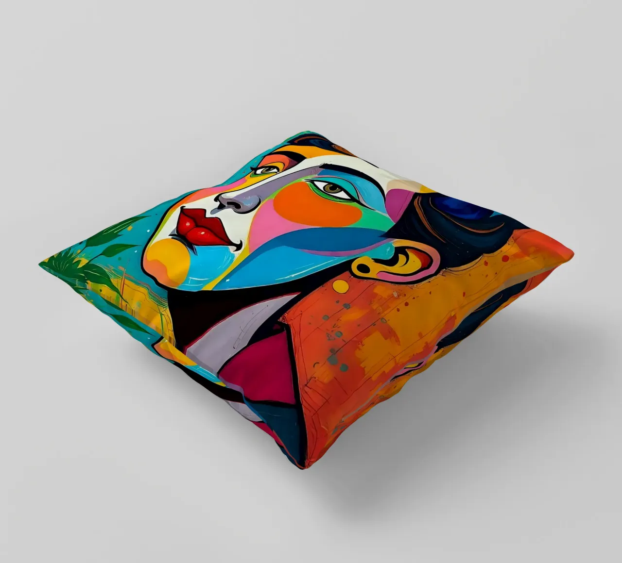 Stile_E_4 cuscino da AI-Portraits by LK