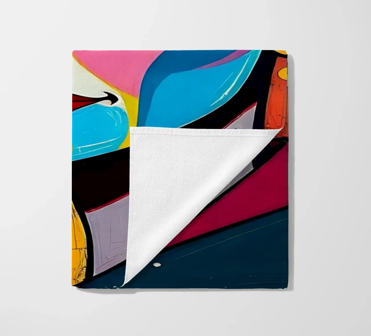 Style_E_4 beach towel by AI-Portraits by LK