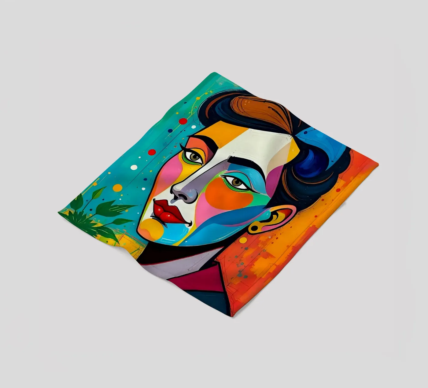 Style_E_4 coperta in pile da AI-Portraits by LK