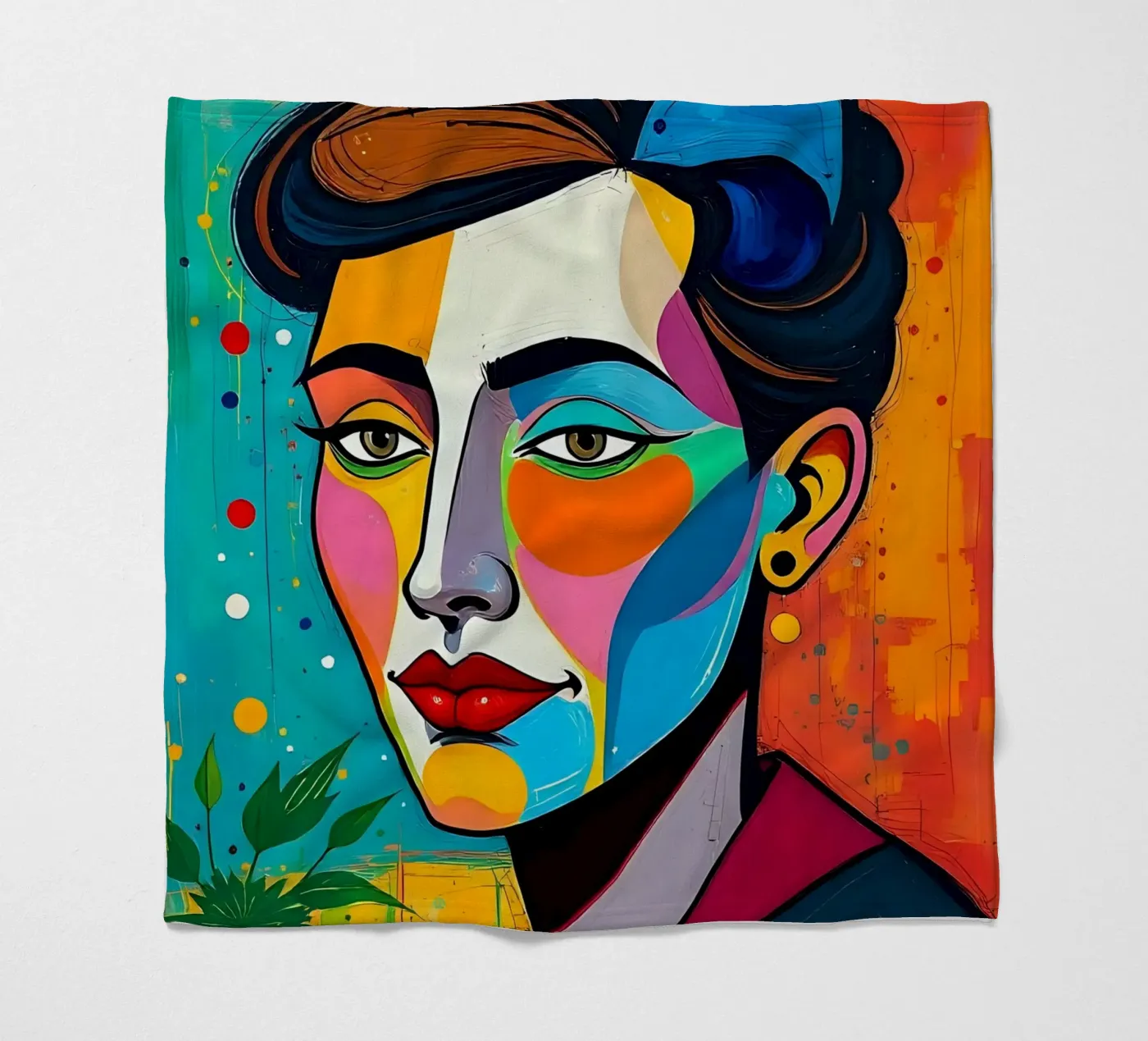 Style_E_4 coperta in pile da AI-Portraits by LK