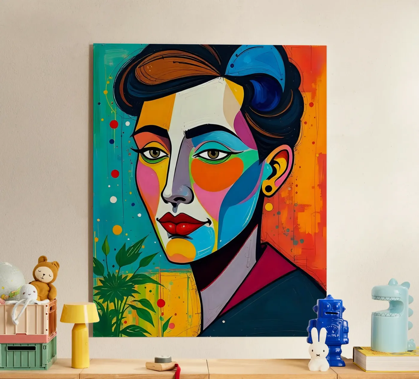 Style_E_4 Acryl-Glas von AI-Portraits by LK