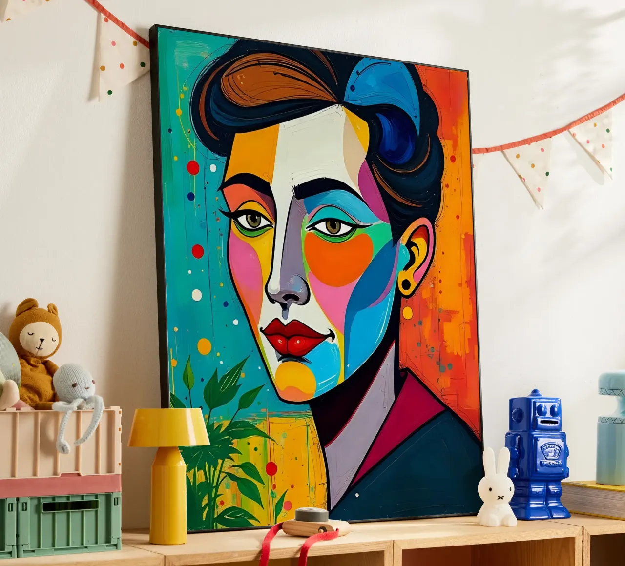 Stijl_E_4 forex-plaat van AI-Portraits by LK