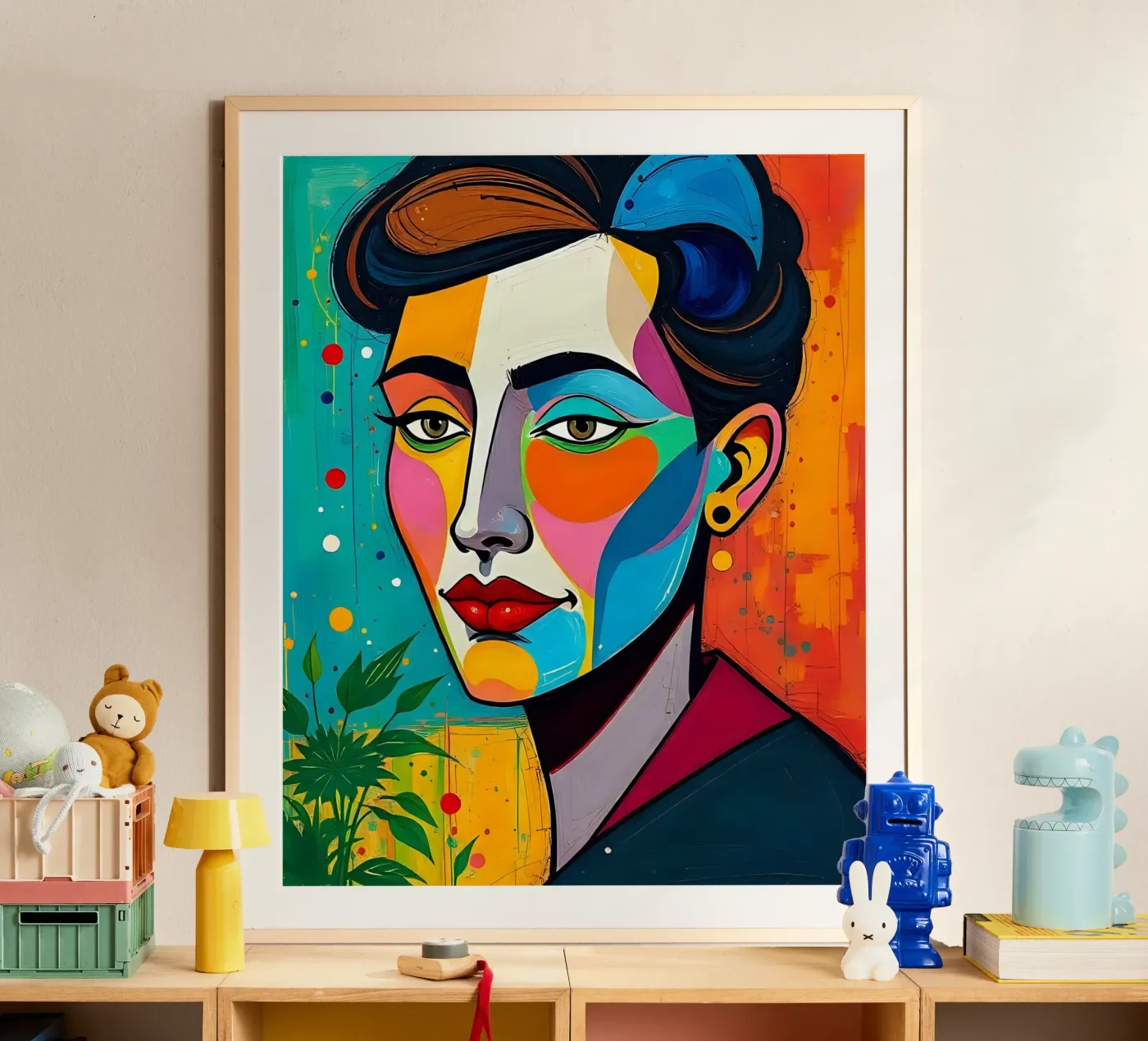 Stijl_E_4 poster van AI-Portraits by LK