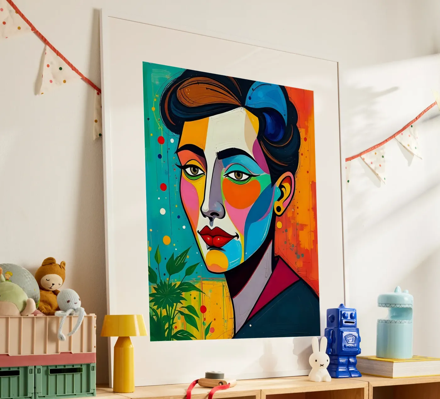 Stijl_E_4 poster van AI-Portraits by LK