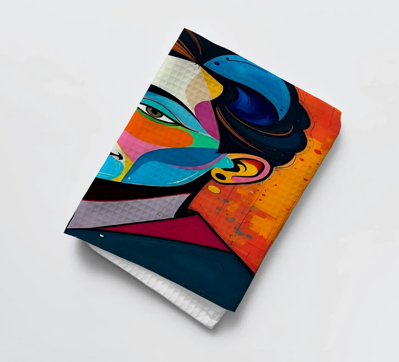 Stil_E_4 Geschirrtuch von AI-Portraits by LK