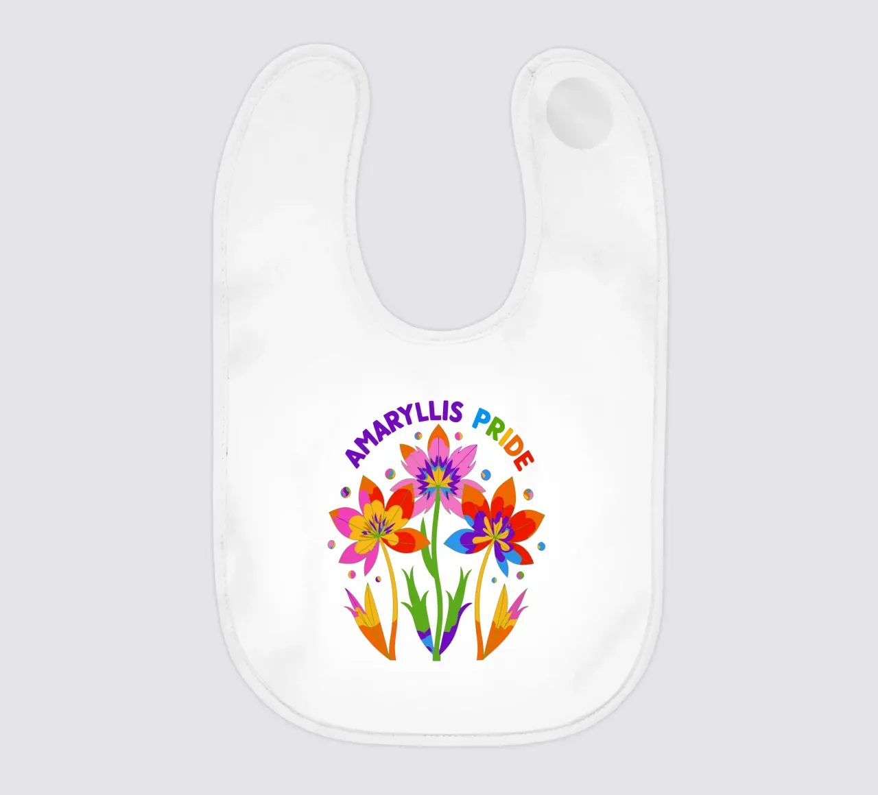 Il linguaggio dei fiori: Orgoglio Amaryllis bavaglino da My Home Private Design