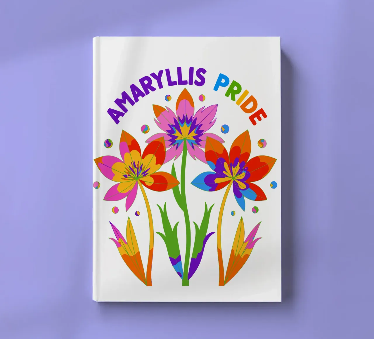 Le langage des fleurs : L'orgueil de l'amaryllis carnet de notes de My Home Private Design