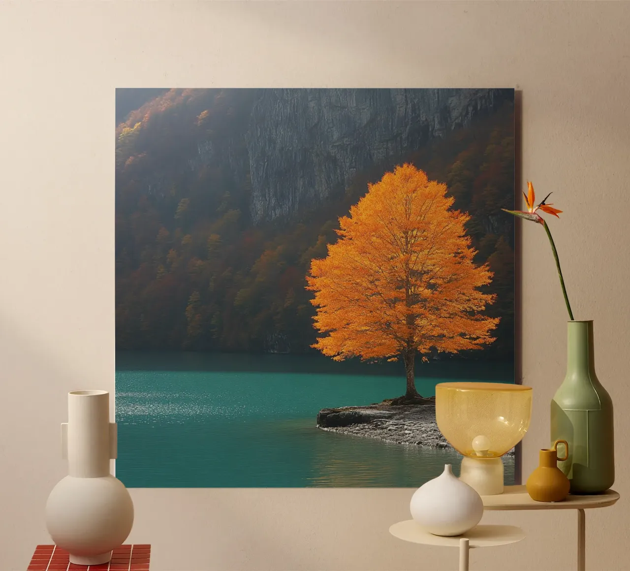 Essenza del Giappone alluminio dibond da Wanderlust Vibes