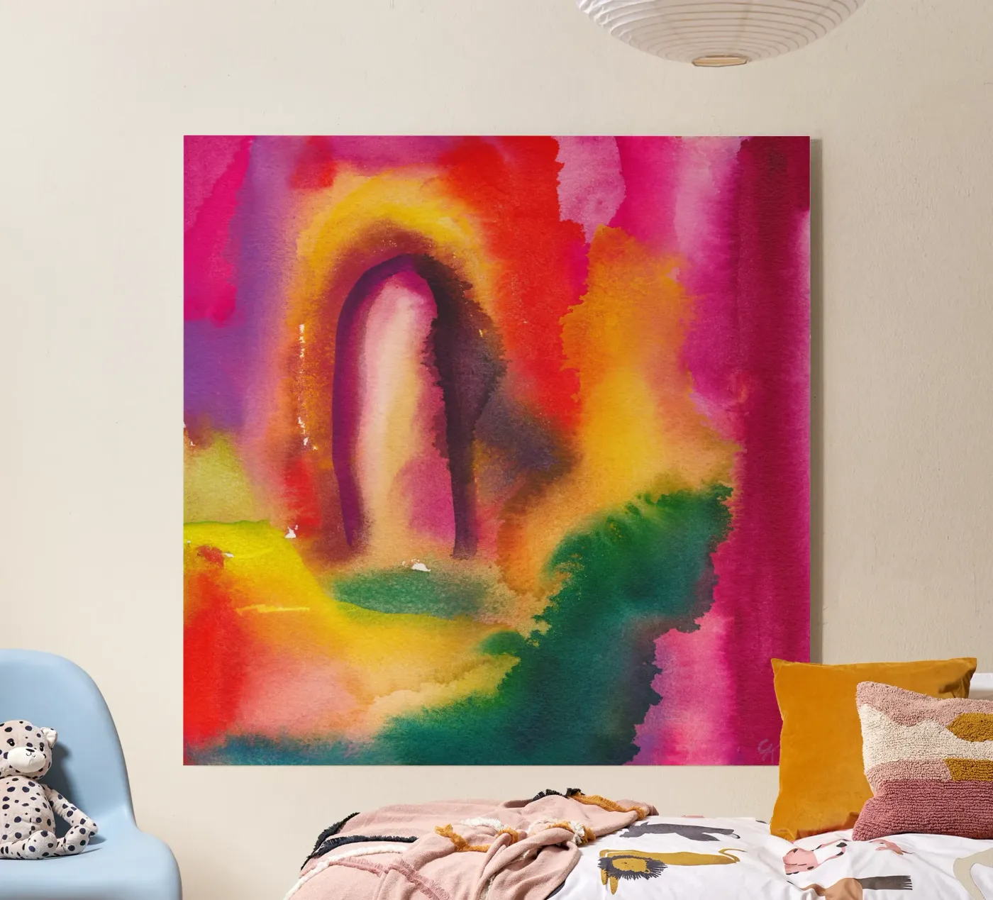 Remembering Morocco 2 Acryl-Glas von Corinne Korda Studio