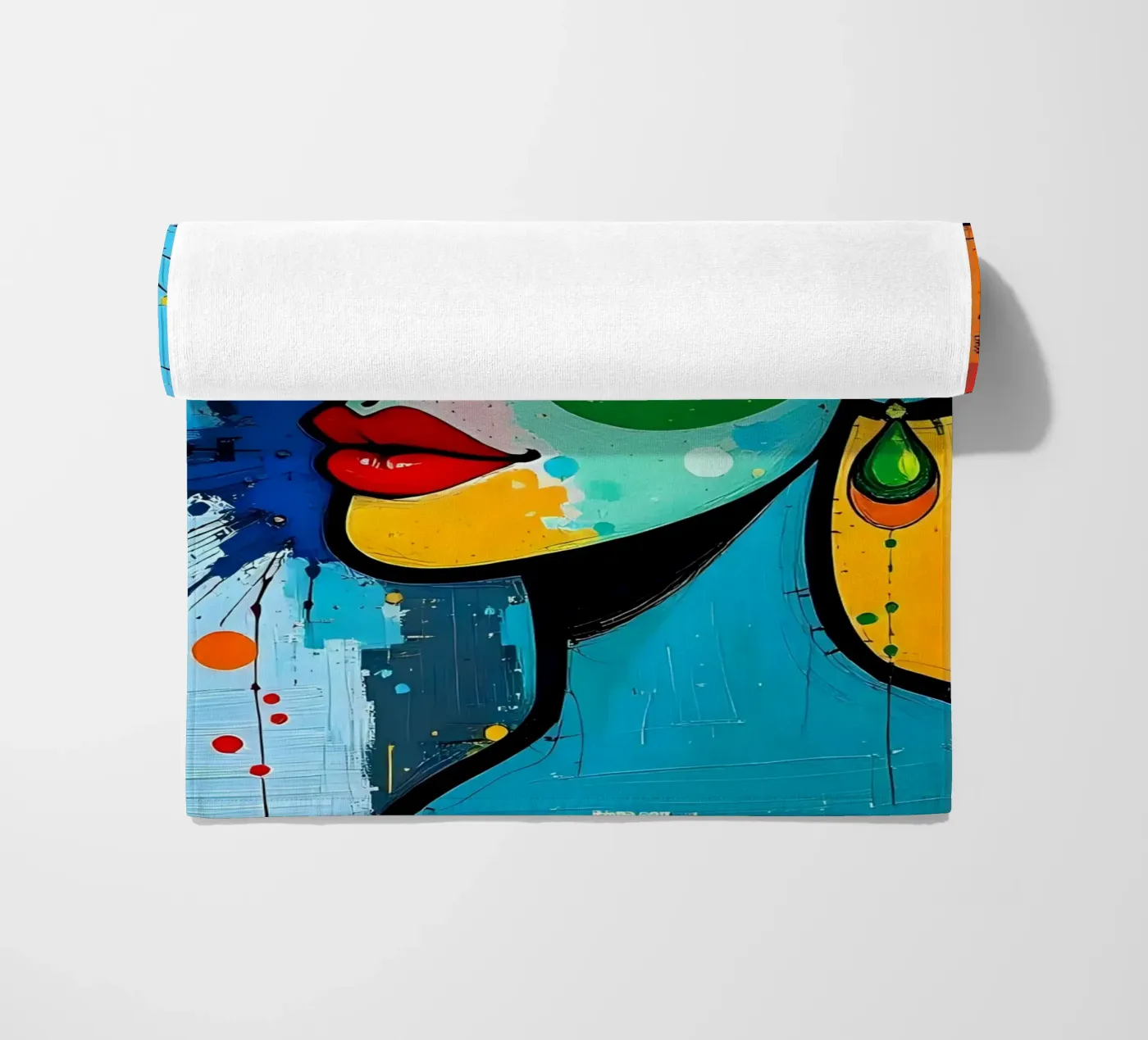 Style_E_5 serviette de plage de AI-Portraits by LK