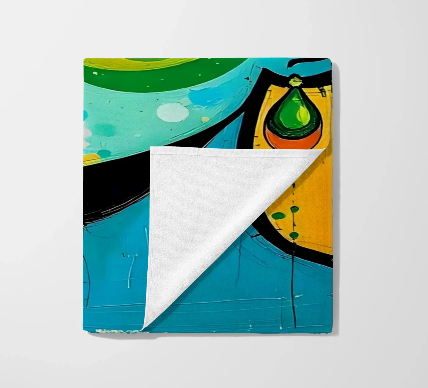 Style_E_5 serviette de plage de AI-Portraits by LK