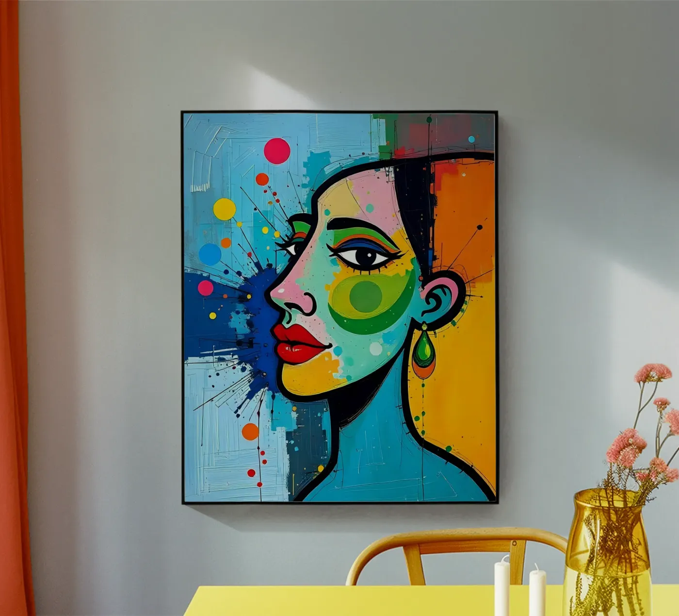 style_E_5 plexiglas de AI-Portraits by LK